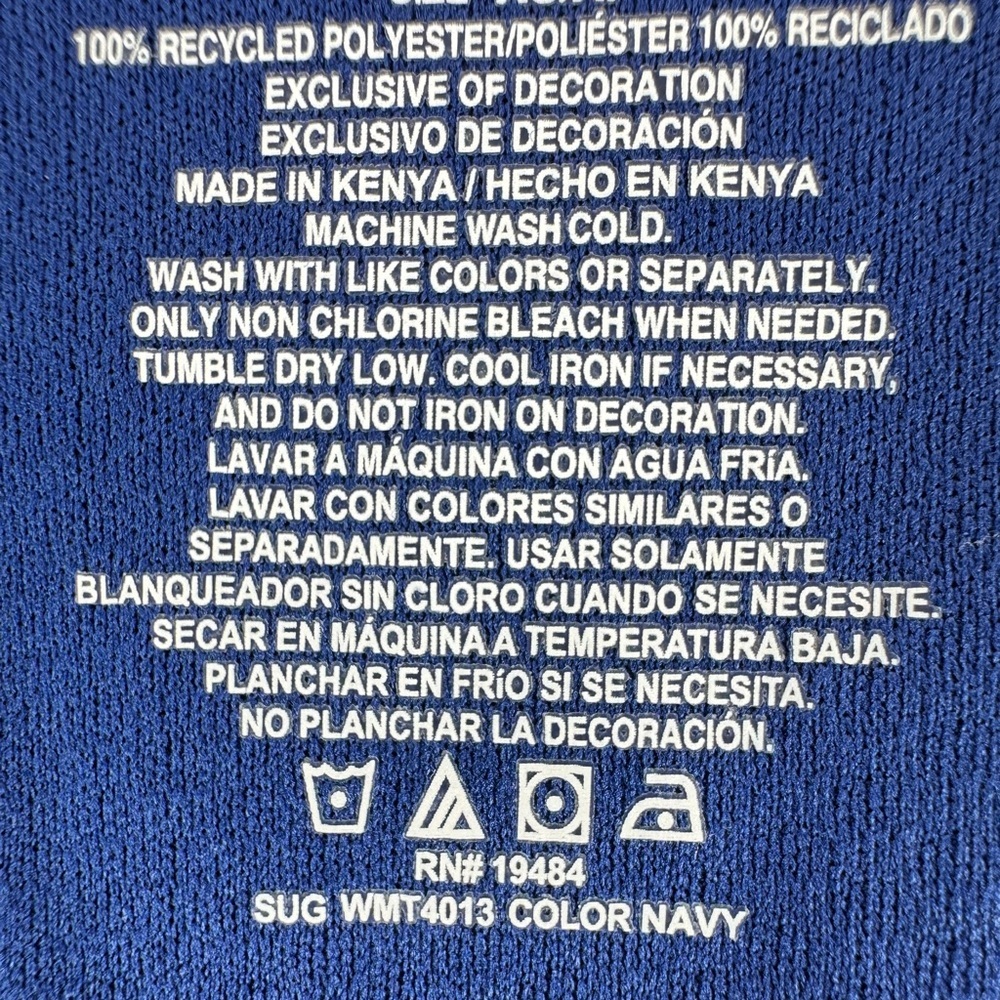 Official Walmart Employee 2026 Blue “Happy to Help” Vest - Picture 4 of 7